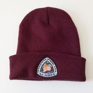 Carhartt Maroon Beanie Hat